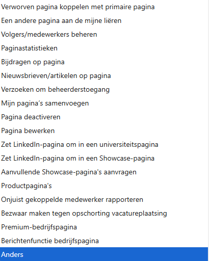 Vragen die je aan LinkedIn kunt stellen over je bedrijfspagina