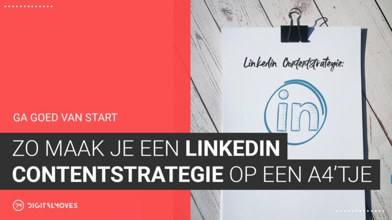hoe maak je een contentstrategie?