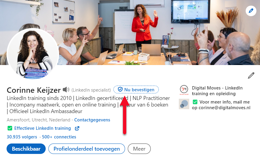 LinkedIn verificatie, wel of niet doen?