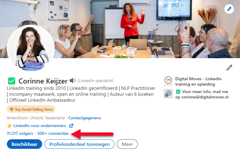 Connecties linkedin